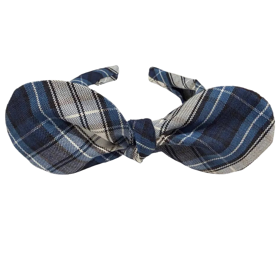 Hourglass Bow on Headband