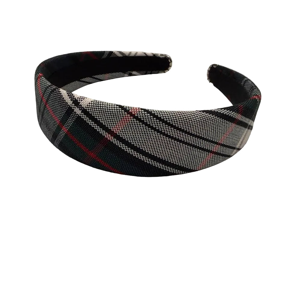 Traditional Padded Headband with Metal Tip Ends