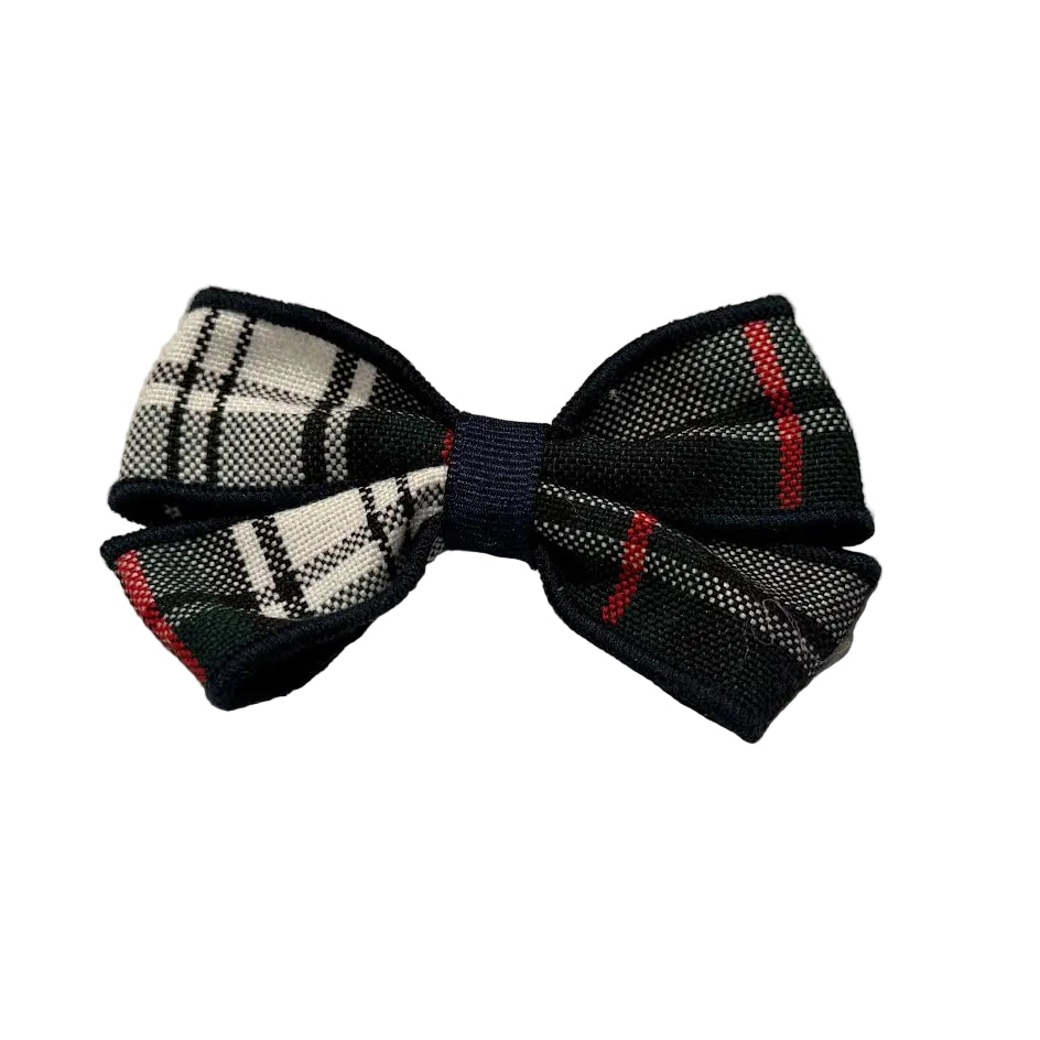 Small Plaid Bow
