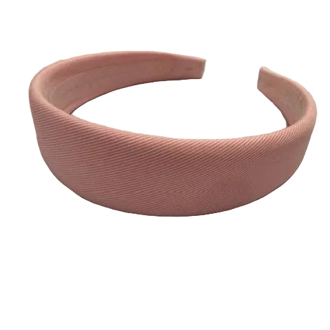 Wide Padded Traditional Pink Headband