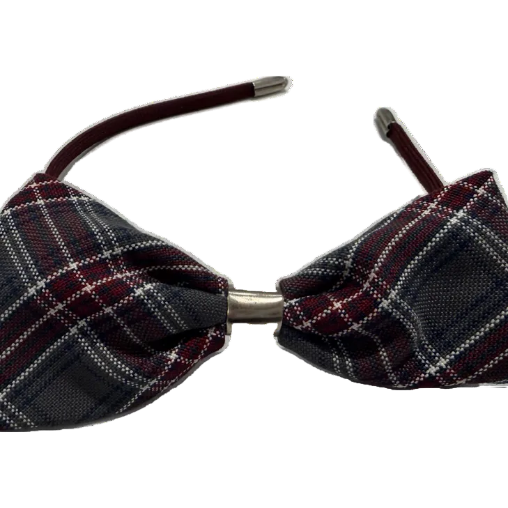 Medium Bow on Covered Headband