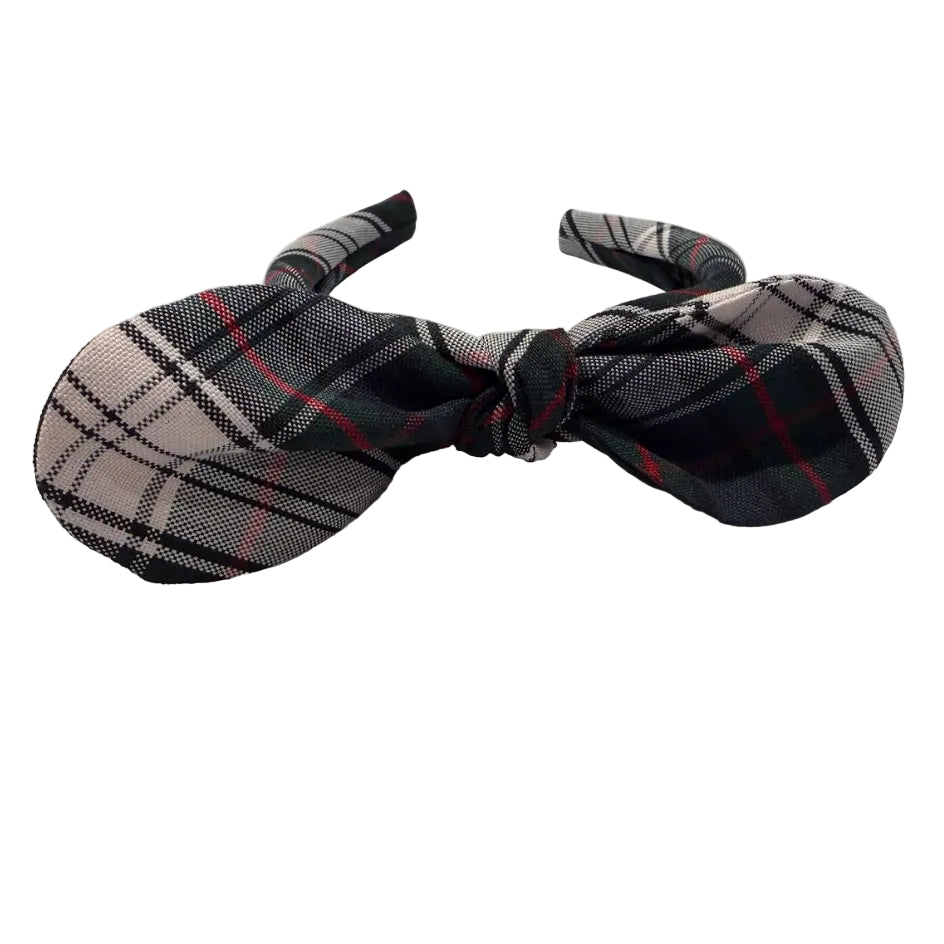 Hourglass Bow on Headband