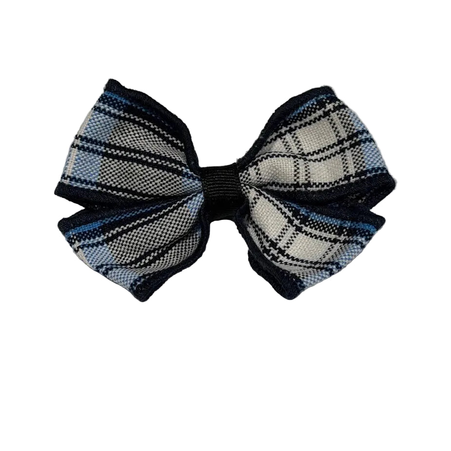 Small Plaid Bow