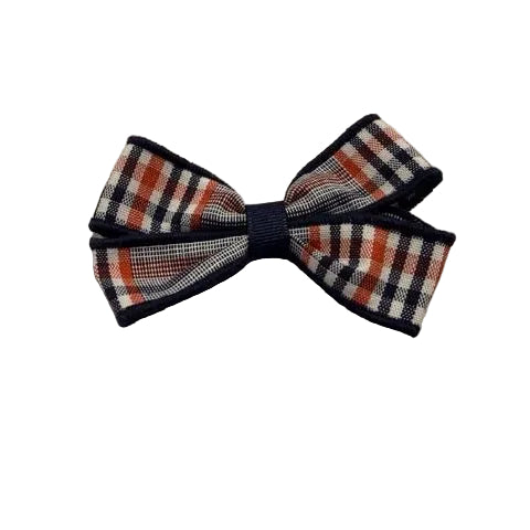 Small Plaid Bow