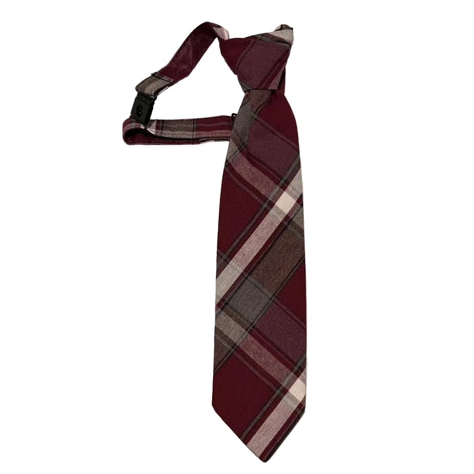 Plaid Breakaway Tie