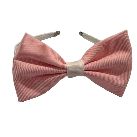 Medium Bow on Covered Headband