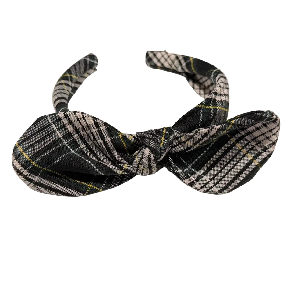 Hourglass Bow on Headband