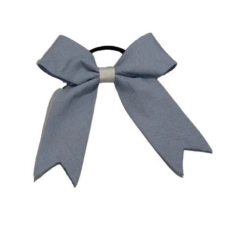 Jumbo Light Blue Bow with Tails