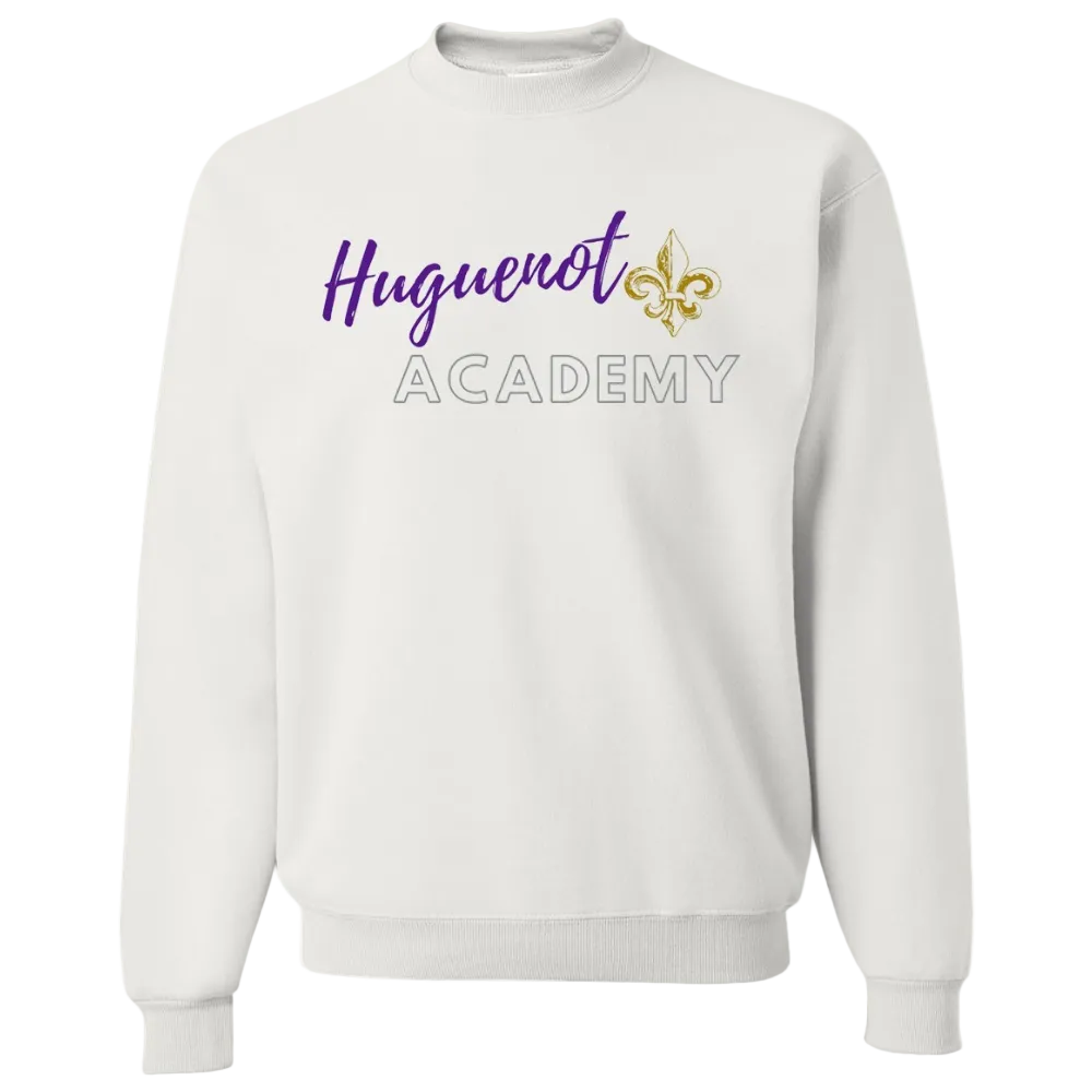 Huguenot Academy Spirit Sweatshirt w/ Logo 