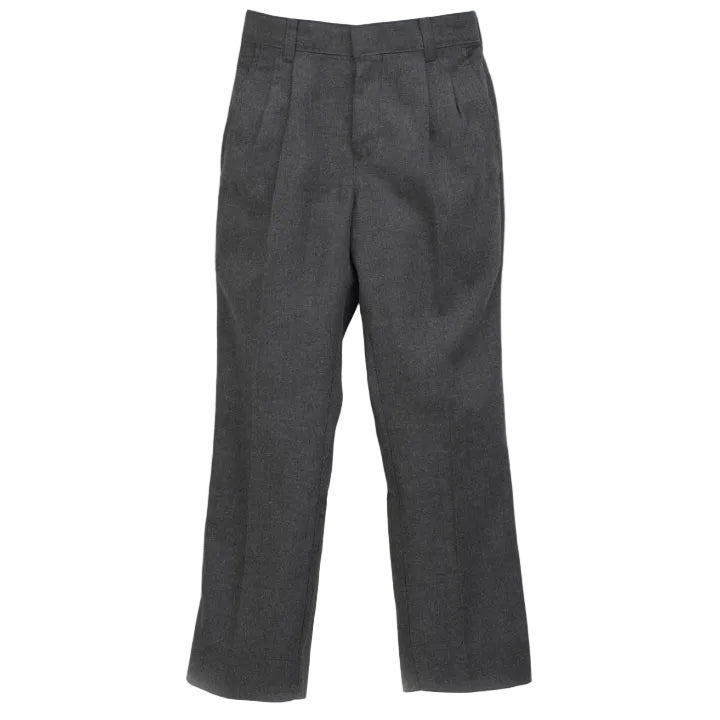 Tri‑Blend Flannel Pleated Pant