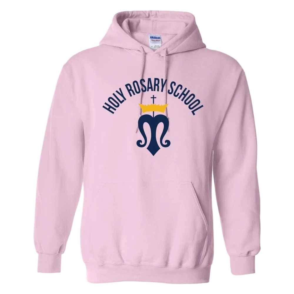 Holy Rosary School Spirit Pullover Hoodie w/ Logo 