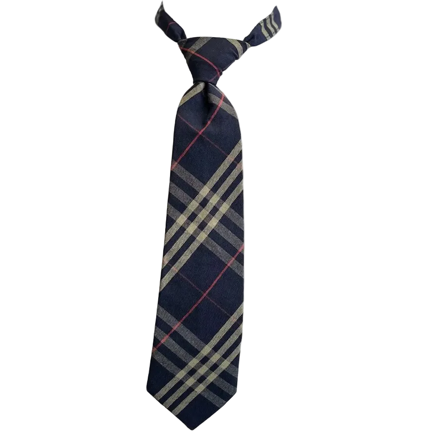 Plaid Breakaway Tie