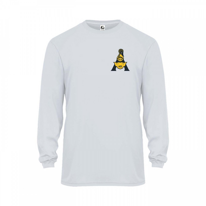 Annunciation School Spirit Performance Long Sleeve T-shirt w/ "A" Logo 