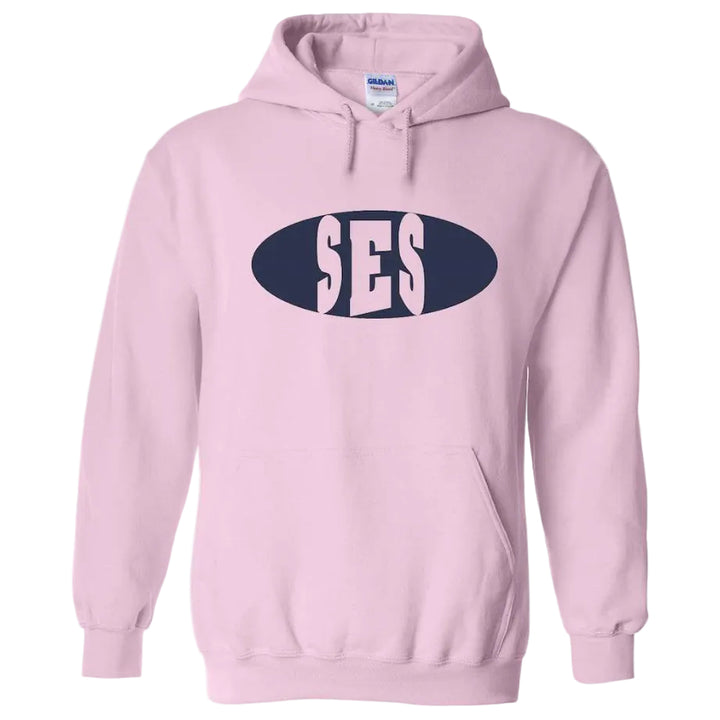 St. Eugene School Spirit Pullover Hoodie w/ Full Front SES Logo 