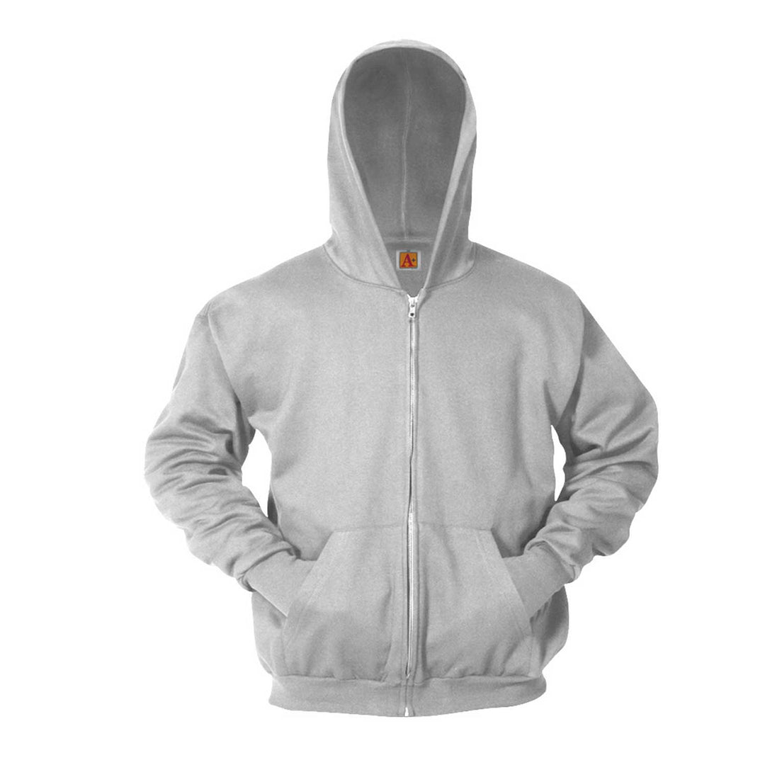 School Apparel Ash Zip Hoodie