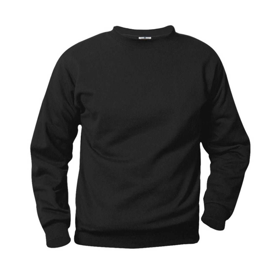 Black School Apparel Gym Sweatshirt