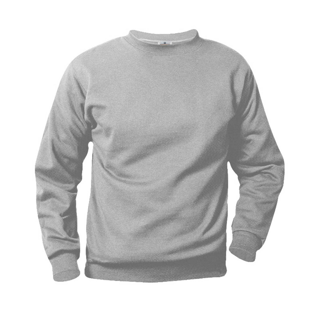 Oxford Grey School Apparel Gym Sweatshirt