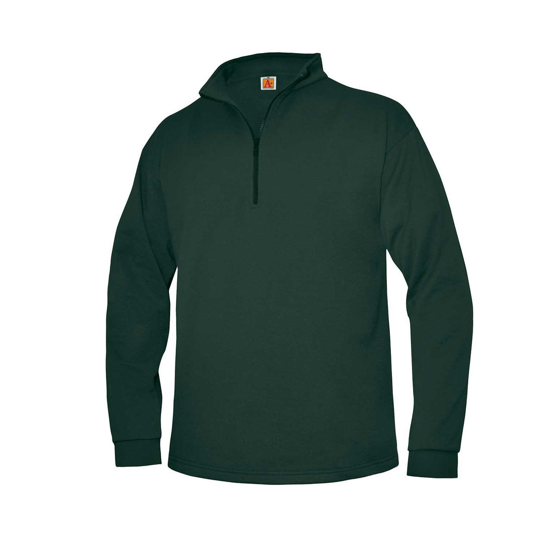 Green Zip Sweatshirt