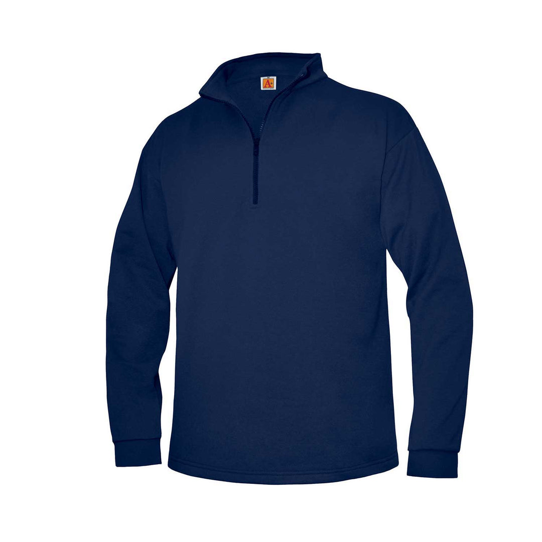 Navy Zip Sweatshirt