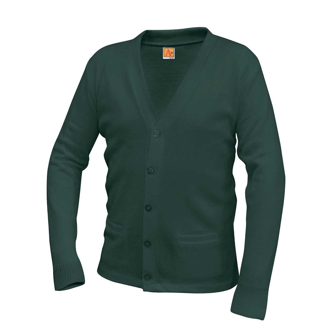 Green 2 Pocket Cardigan