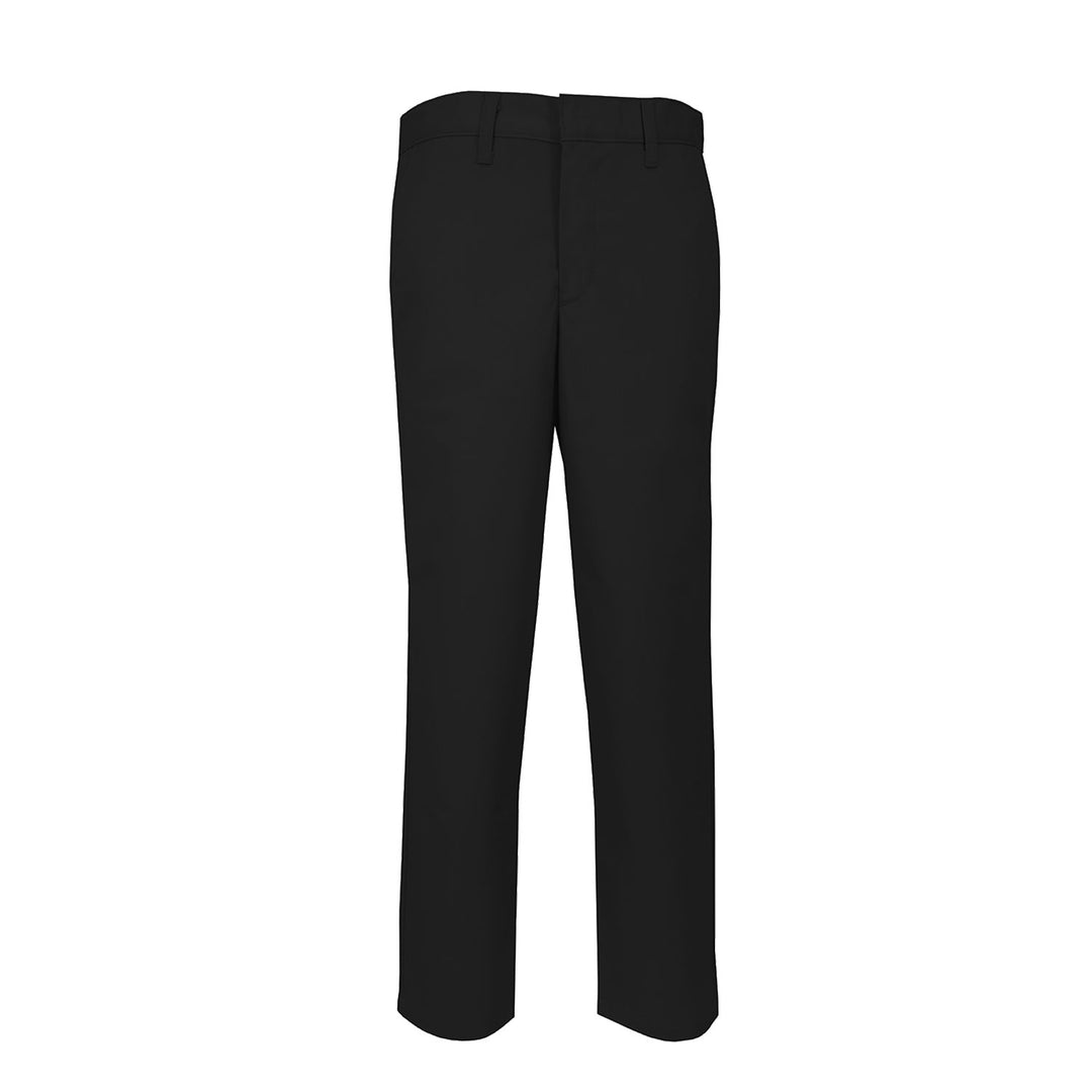 Modern Fit Black Flat Front Pants