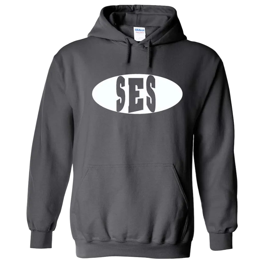 St. Eugene School Spirit Pullover Hoodie w/ Full Front SES Logo 