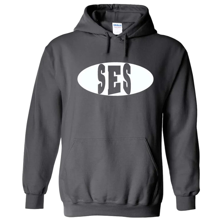 St. Eugene School Spirit Pullover Hoodie w/ Full Front SES Logo 