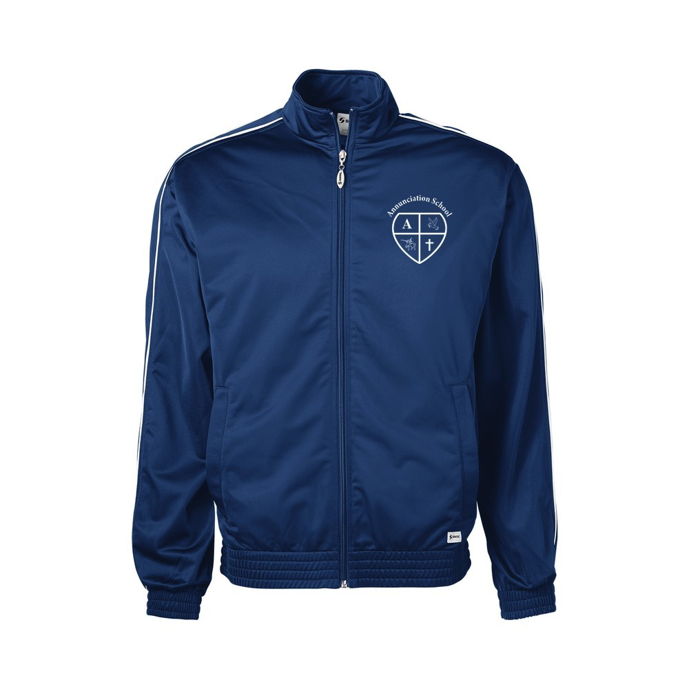 Annunciation School Navy Track Jacket w/ Logo