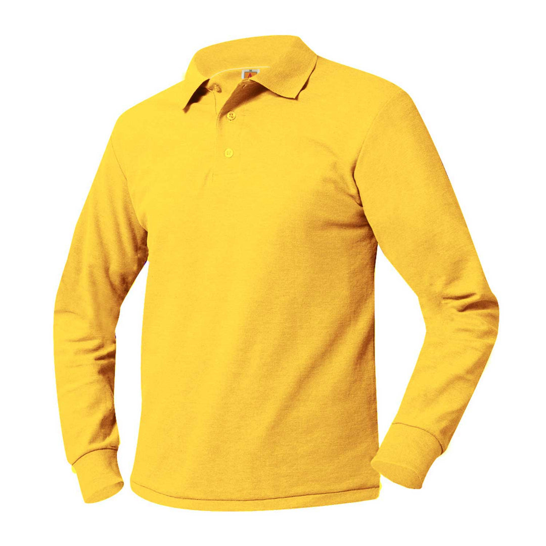 Maize Yellow Long Sleeve Polo