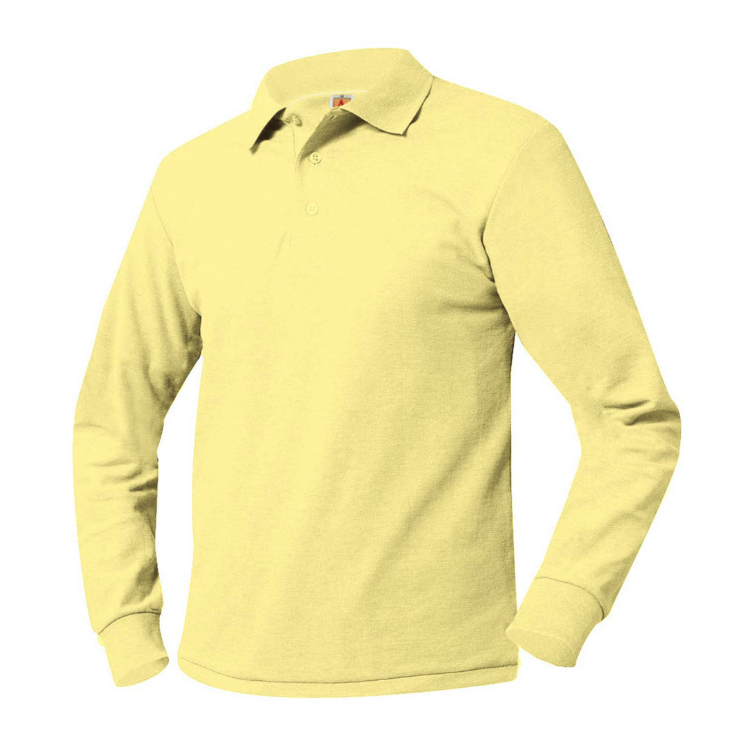Yellow Long Sleeve Polo