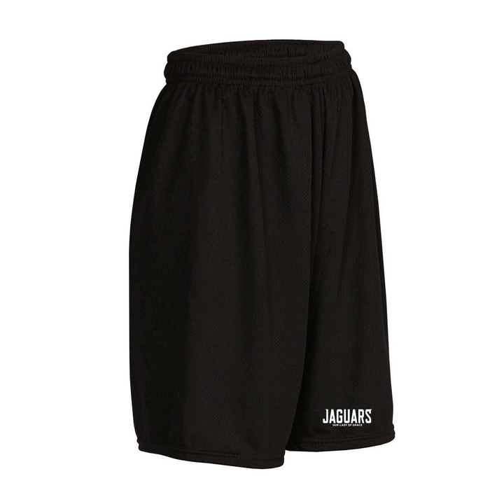 Our Lady of Grace School Mesh Short w/ Jaguars Logo 