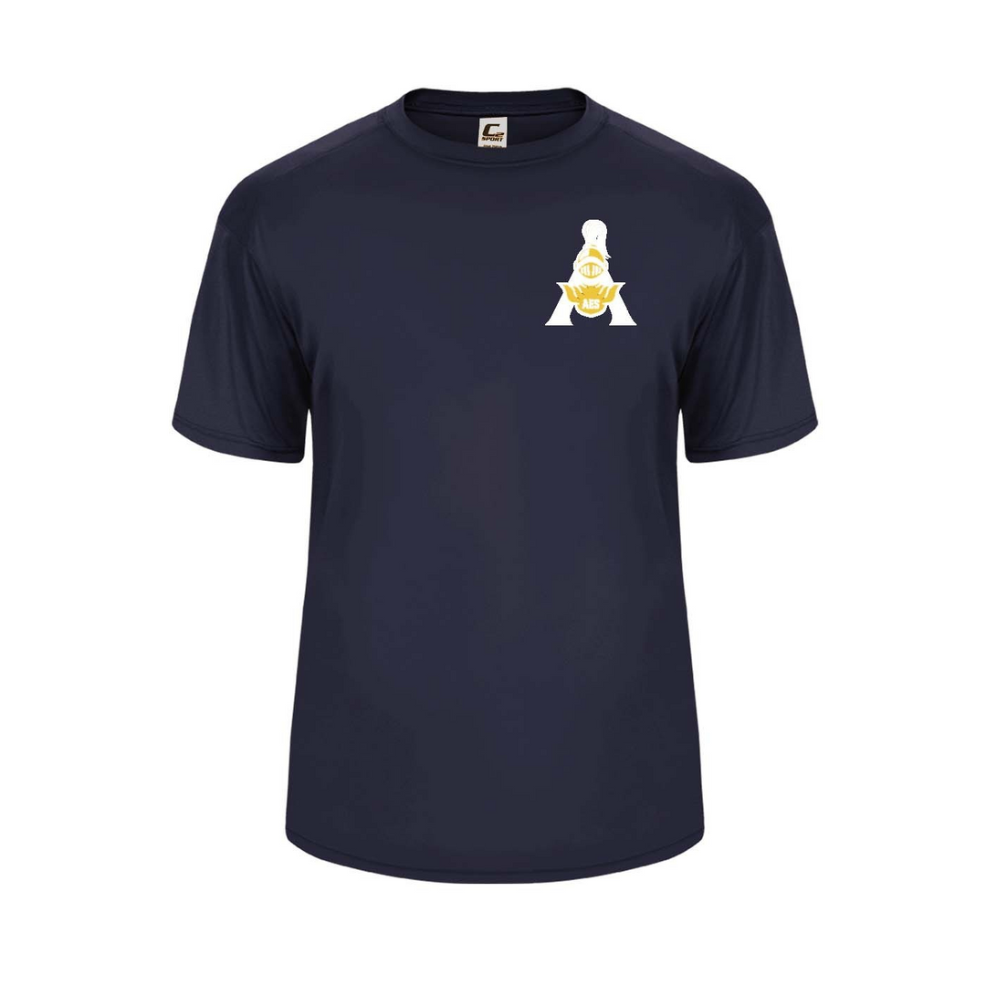 Annunciation School Spirit Performance Short Sleeve T-shirt w/ "A" Logo 