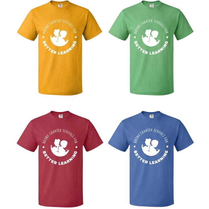 Bronx Charter For Better Learning School Short Sleeve Gym T-Shirt w/ Logo