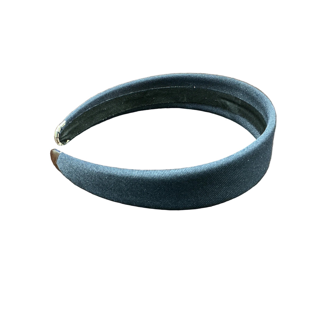 Traditional Padded Headband with Metal Tip Ends