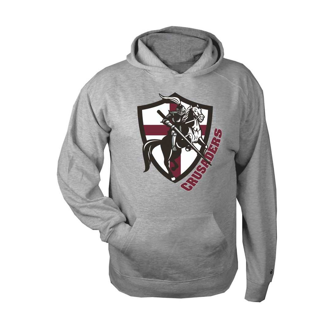 St. Pius V School Oxford Pullover Hoodie w/ Logo