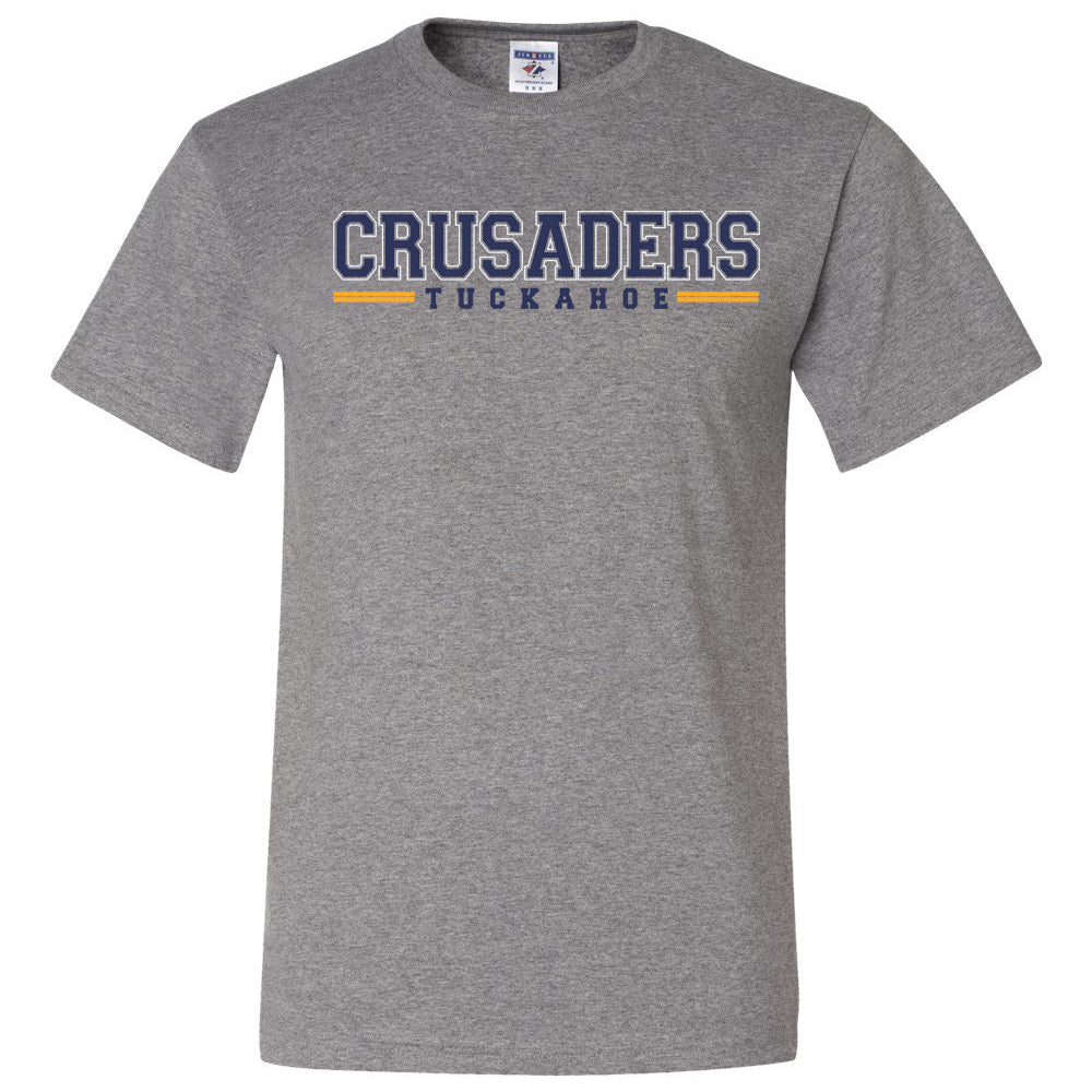 Immaculate Conception School Spirit Short Sleeve T-Shirt w/ Crusaders Logo 