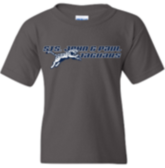 Sts. John and Paul School Spirit Youth Short Sleeve T-Shirt w/ Jaguars Logo 