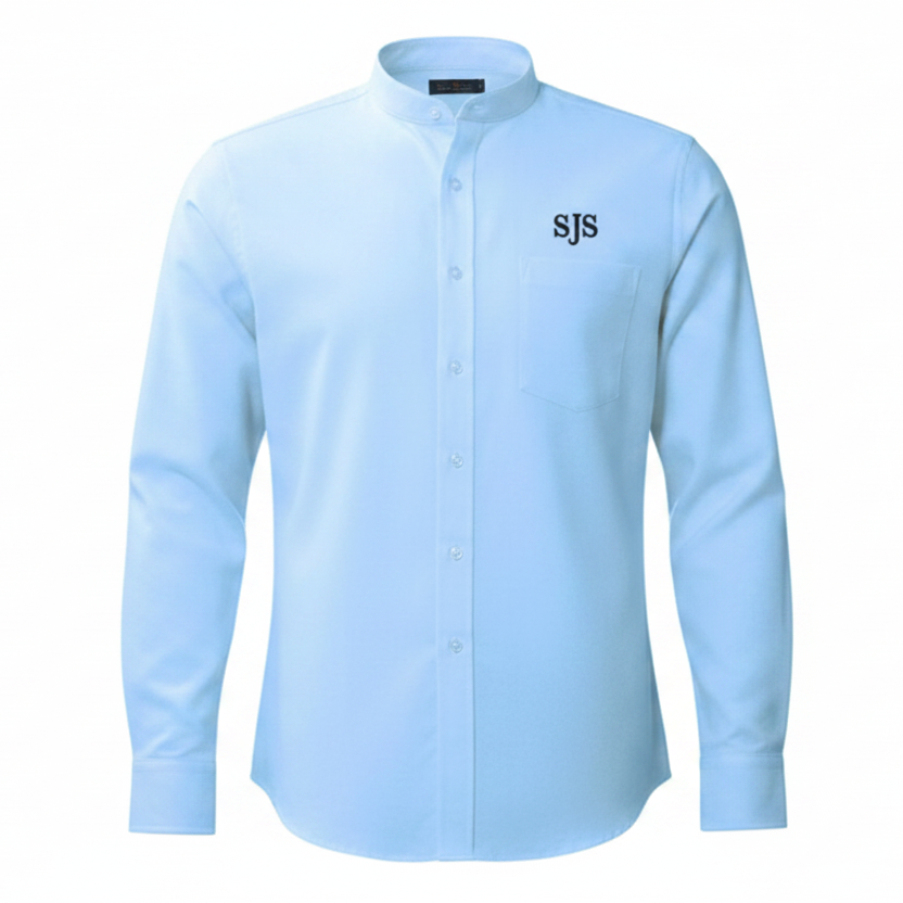St. Joseph School Oxford Light Blue Long Sleeve Dress Shirt