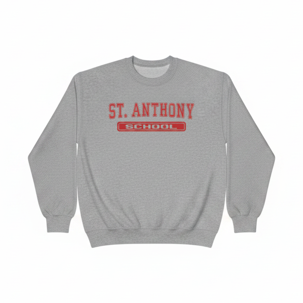St. Anthony School Gym Sweatshirt w/ Logo