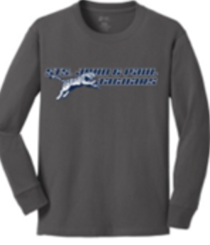 Sts. John and Paul School Youth Spirit Long Sleeve T-shirt w/ Jaguar Logo 