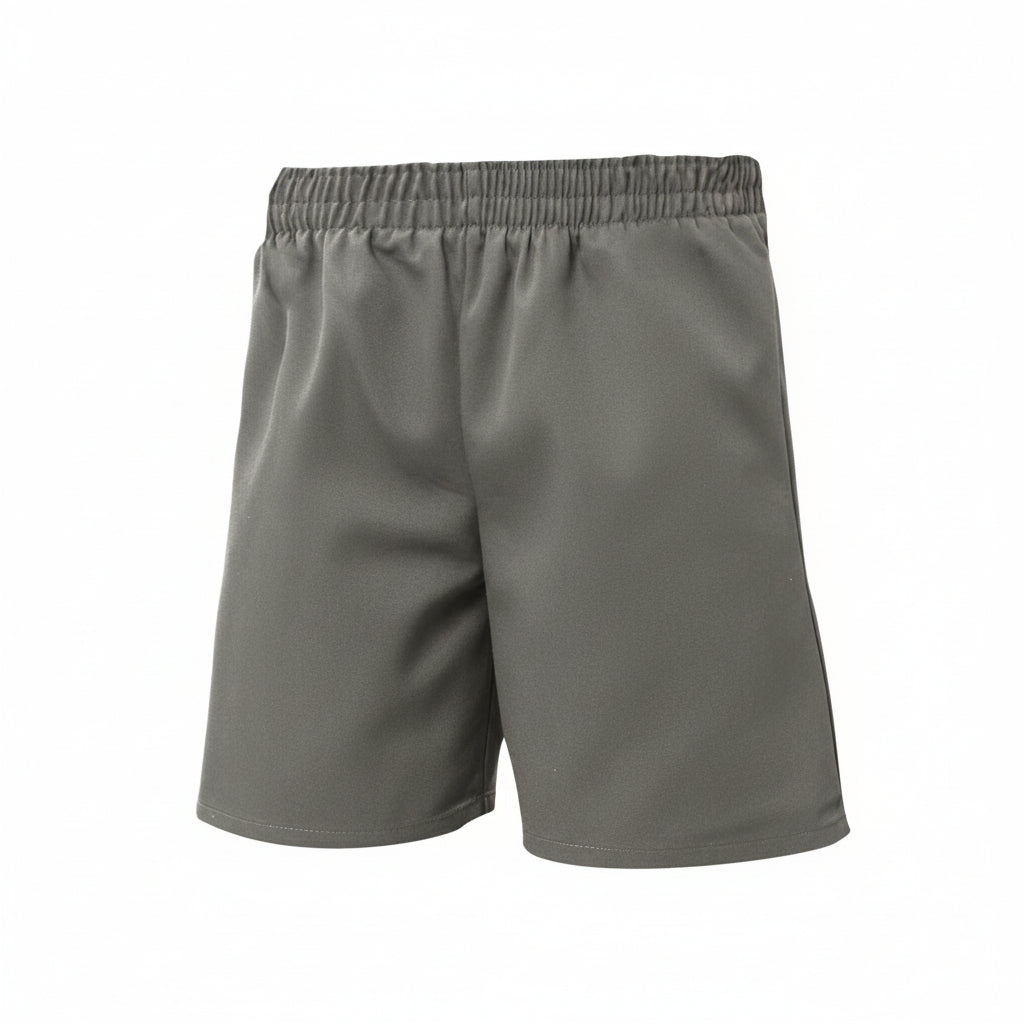 Grey Pull On Dress Short