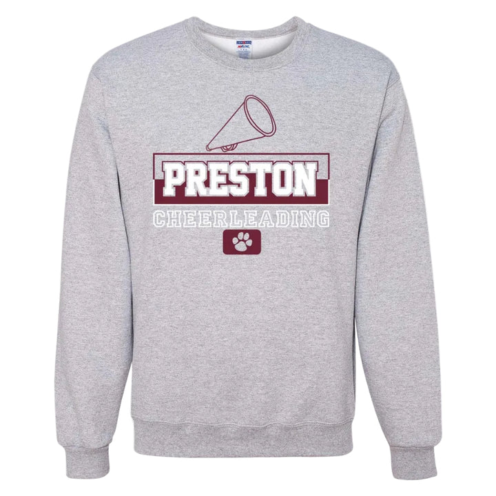 Preston High School Team Sweatshirt w/ Cheer Logo 