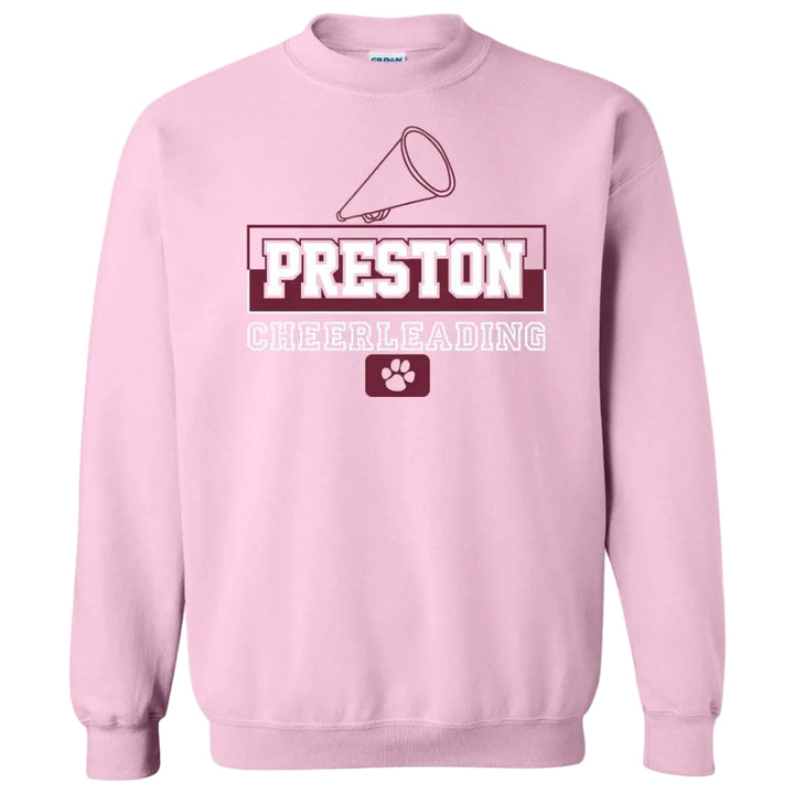 Preston High School Team Sweatshirt w/ Cheer Logo 
