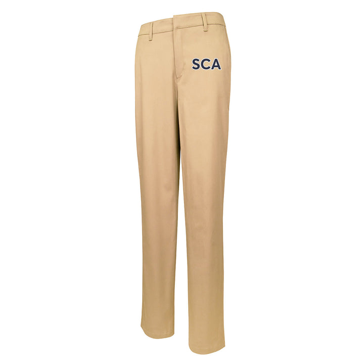 St. Catharine Academy Modern Fit Khaki Girls Slacks w/ Logo