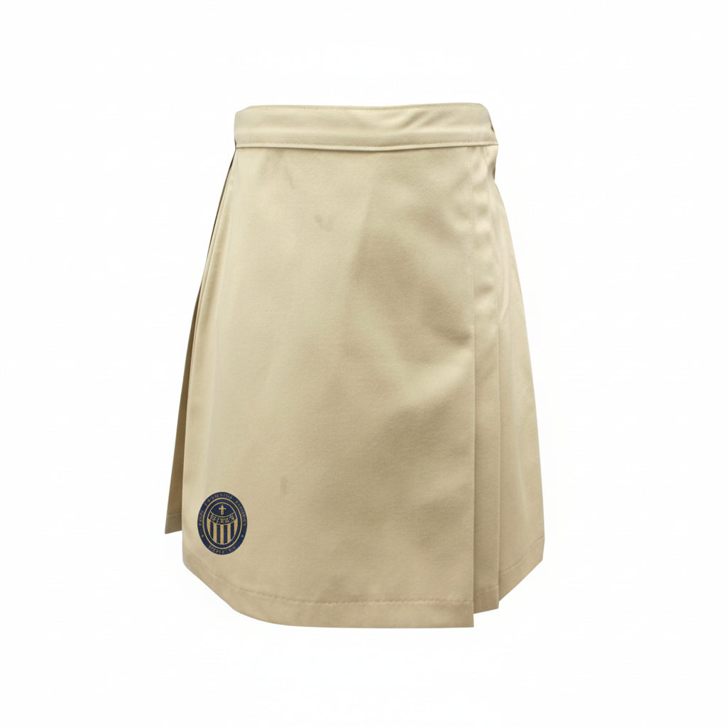 St. Catharine Academy Khaki Skort w/ logo