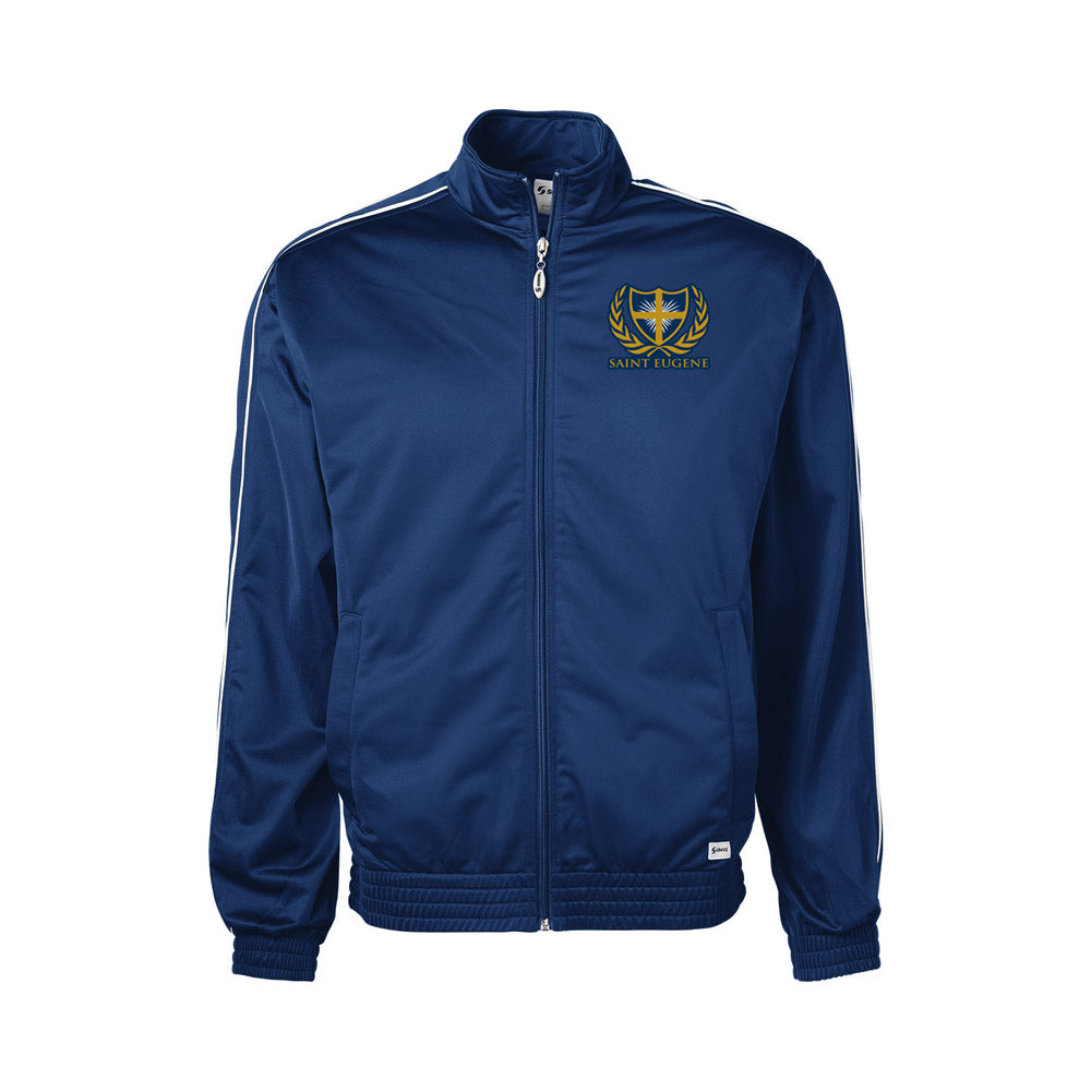 St. Eugene School Navy Track Jacket w/ Logo