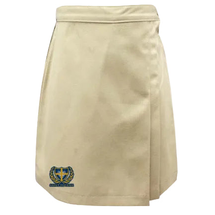 St. Eugene School Khaki Skort w/ Logo