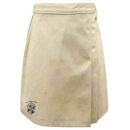 Sts. John &amp; Paul School Khaki Skort w/ Logo