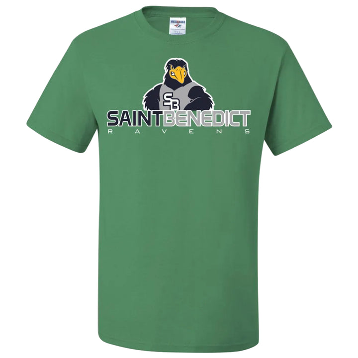 St. Benedict School Spirit Short Sleeve T-Shirt w/ Raven Logo 