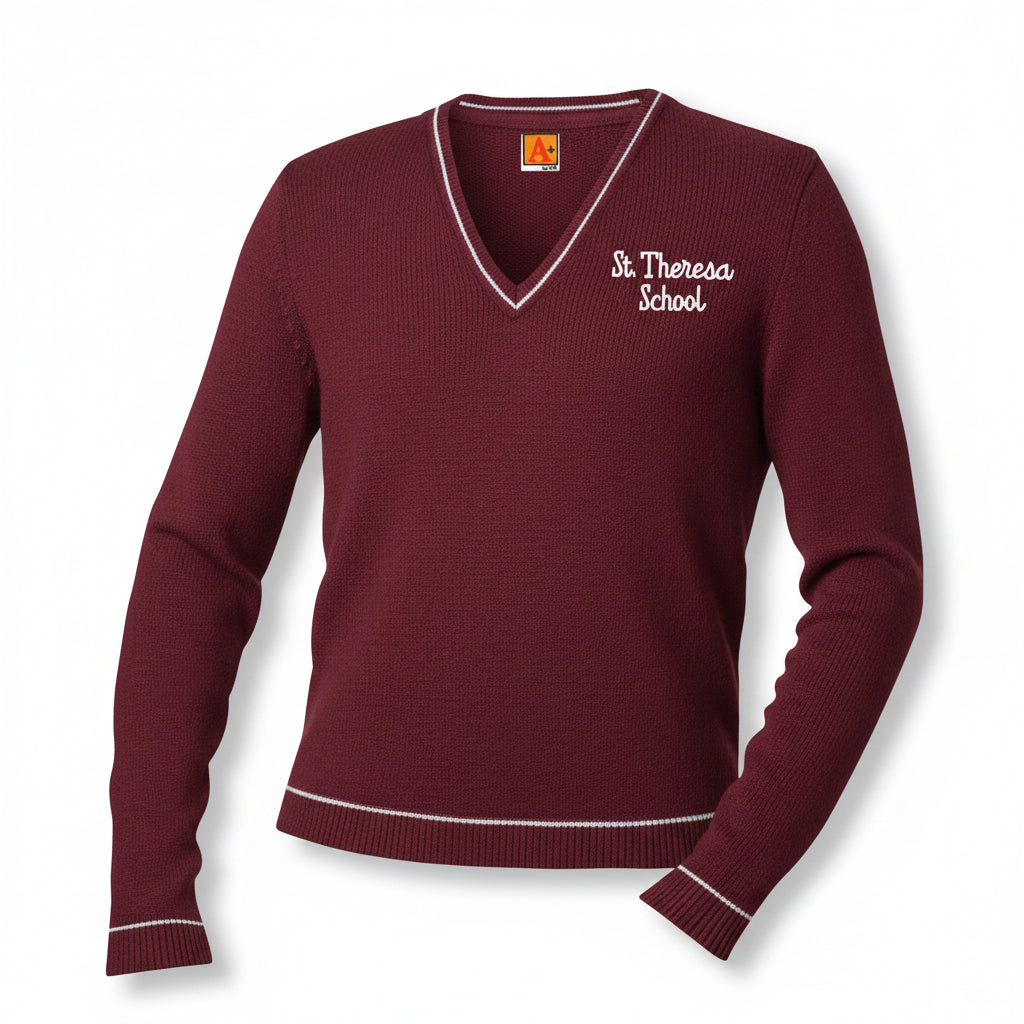 St. Theresa School Varsity V-Neck w/ Logo